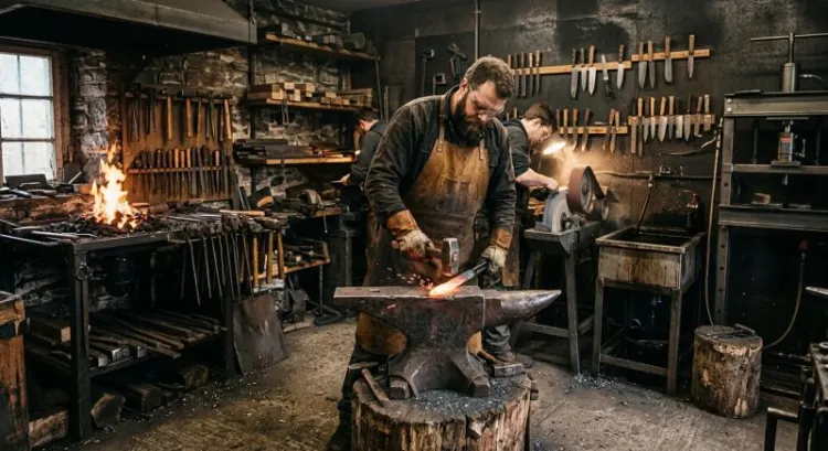 Les savoir-faire artisanaux du Forez : coutellerie, passementerie et métiers d'art de la Loire