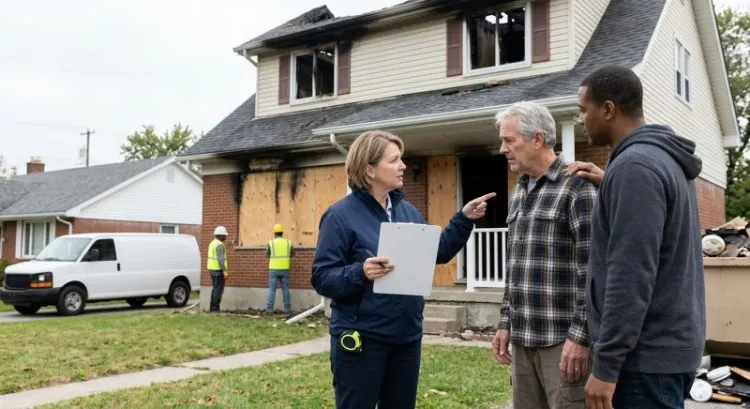 Après l'incendie d'une habitation : accompagnement et démarches assurance