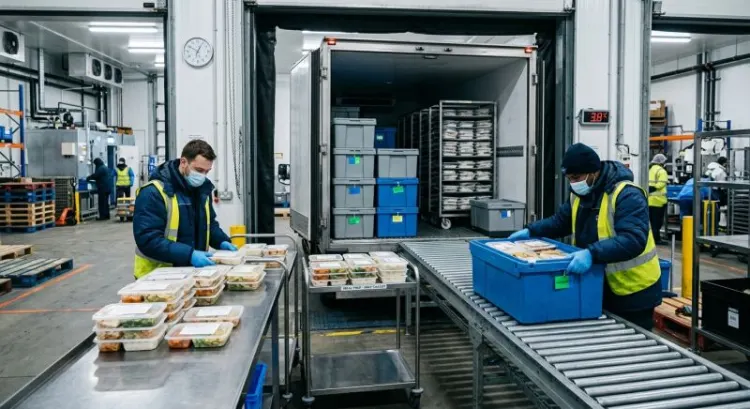Transporter des plats préparés sans rupture de la chaîne du froid